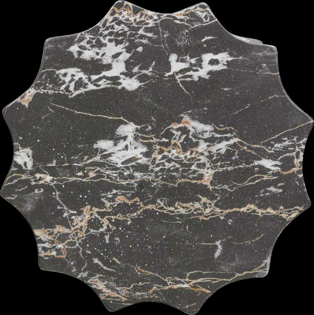 Outdoor Bonneau Black Garden Stool - Thumbnail - Image 4