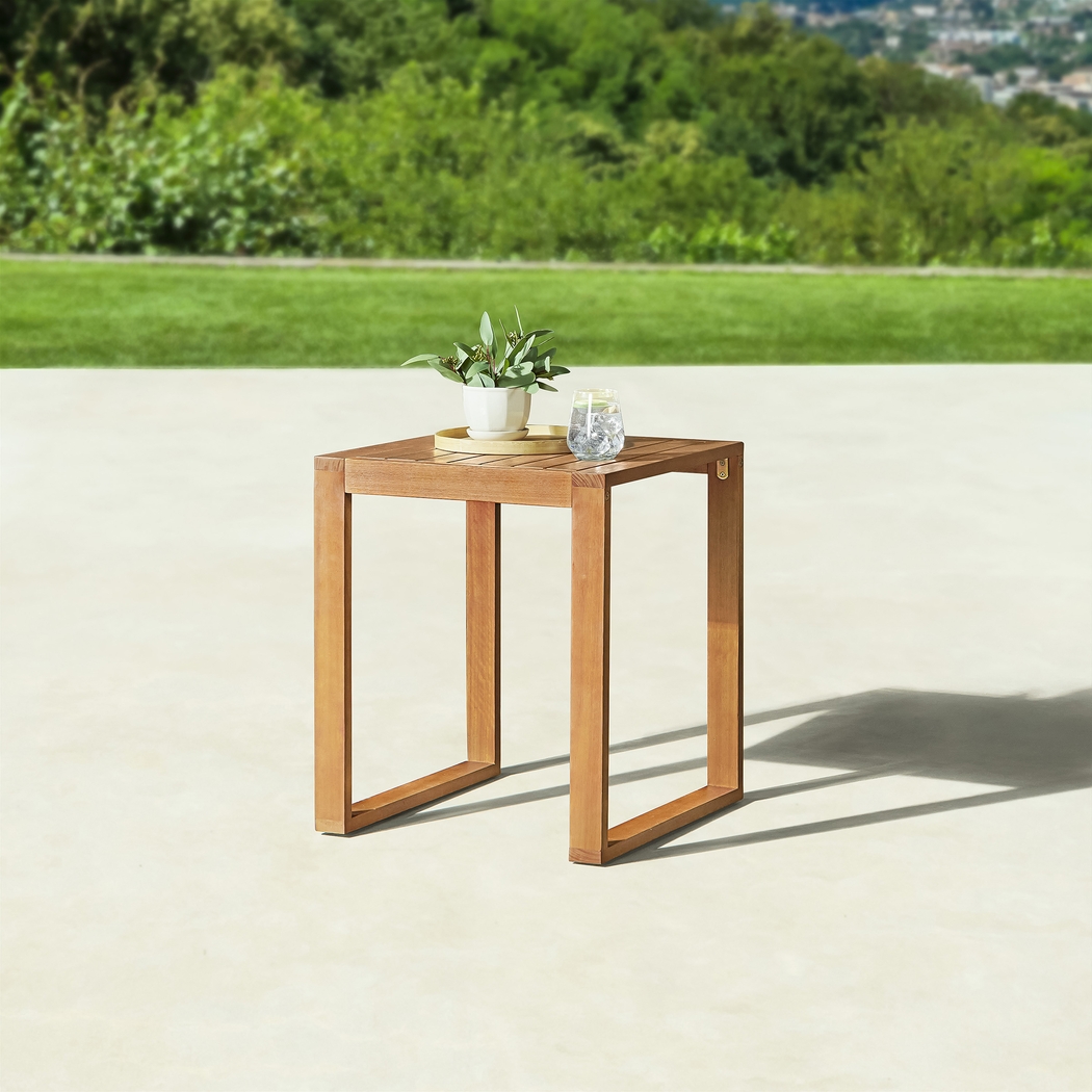 Outdoor Boothill Brown Cocktail Table - Thumbnail - Image 2