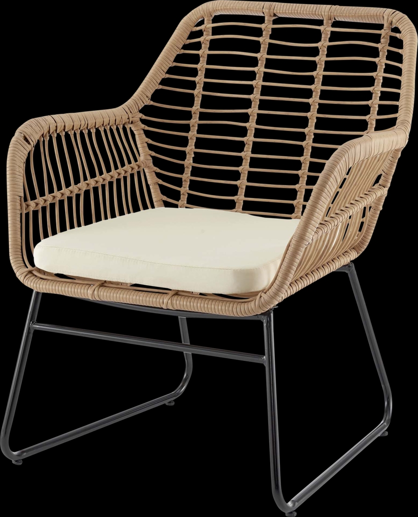 Outdoor Brahmay Cream 4 Pc Conversation Set - Thumbnail - Image 12