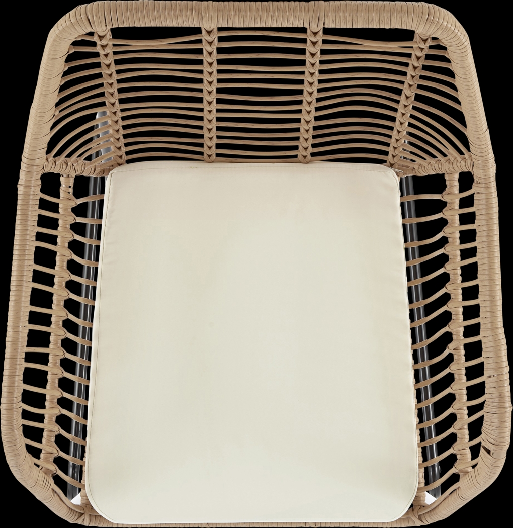 Outdoor Brahmay Cream 4 Pc Conversation Set - Thumbnail - Image 14