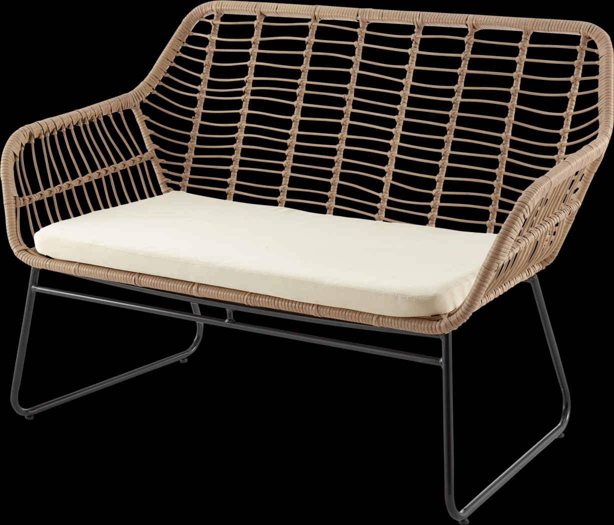 Outdoor Brahmay Cream 4 Pc Conversation Set - Thumbnail - Image 7