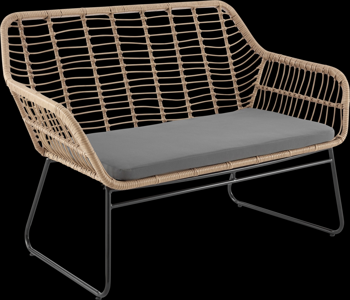 Outdoor Brahmay Gray 4 Pc Conversation Set - Thumbnail - Image 15