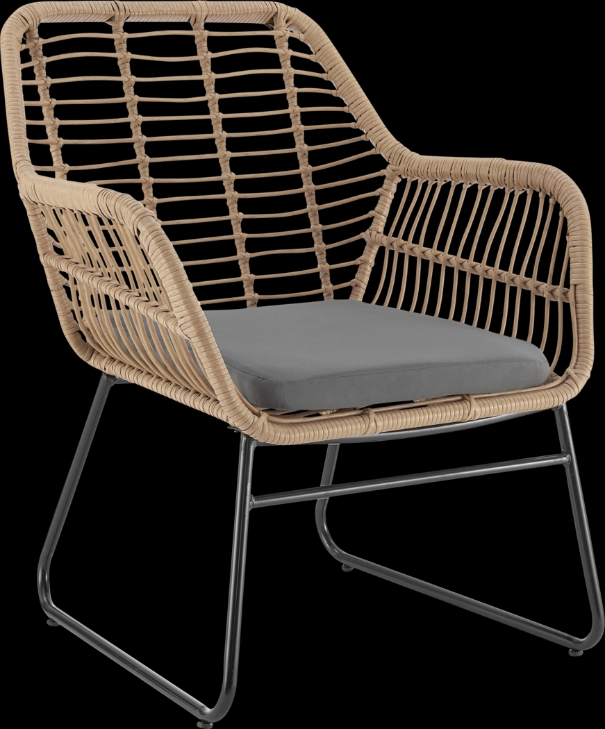 Outdoor Brahmay Gray 4 Pc Conversation Set - Thumbnail - Image 16