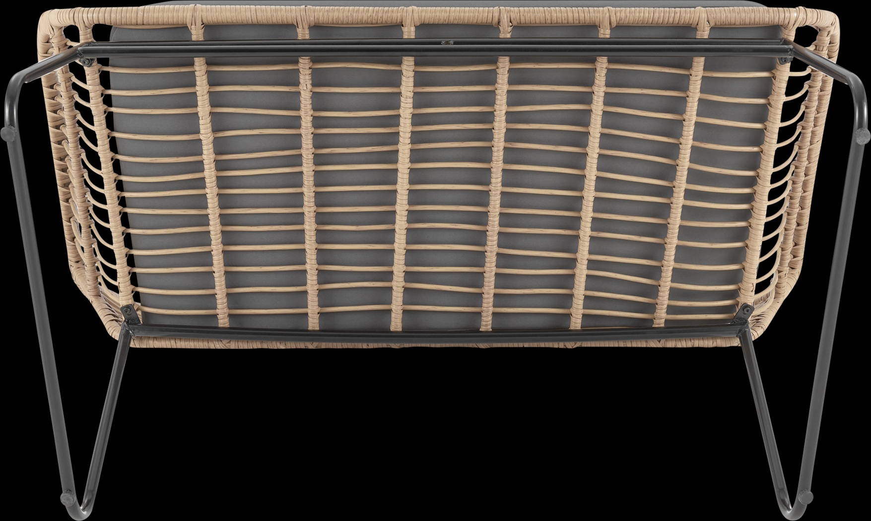 Outdoor Brahmay Gray 4 Pc Conversation Set - Thumbnail - Image 9