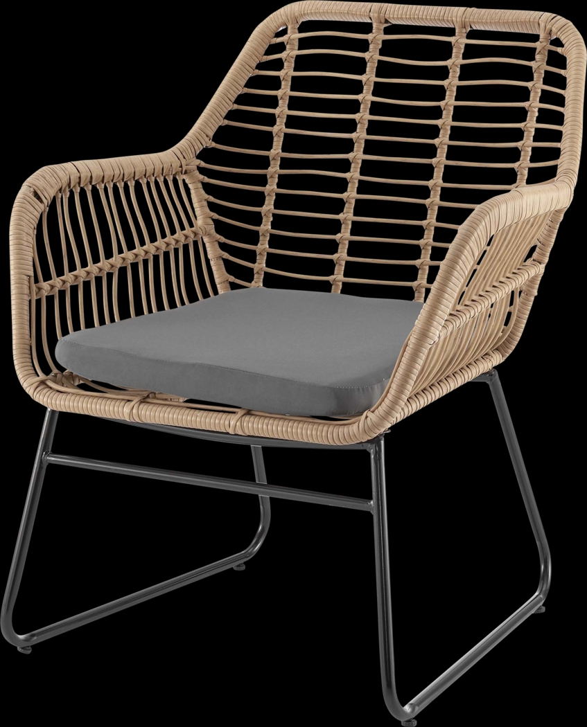 Outdoor Brahmay Gray 4 Pc Conversation Set - Thumbnail - Image 10