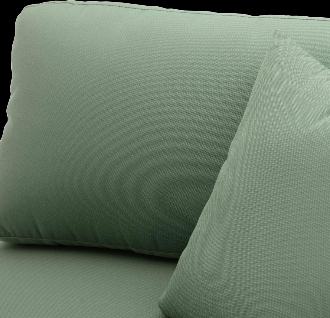 Outdoor Brenkman Green Right Corner Chair - Thumbnail - Image 4