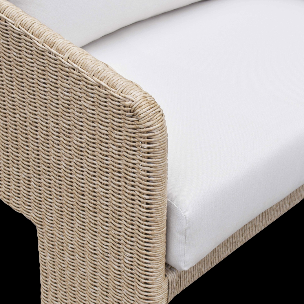 Outdoor Bresnahan Cream Sofa - Thumbnail - Image 5