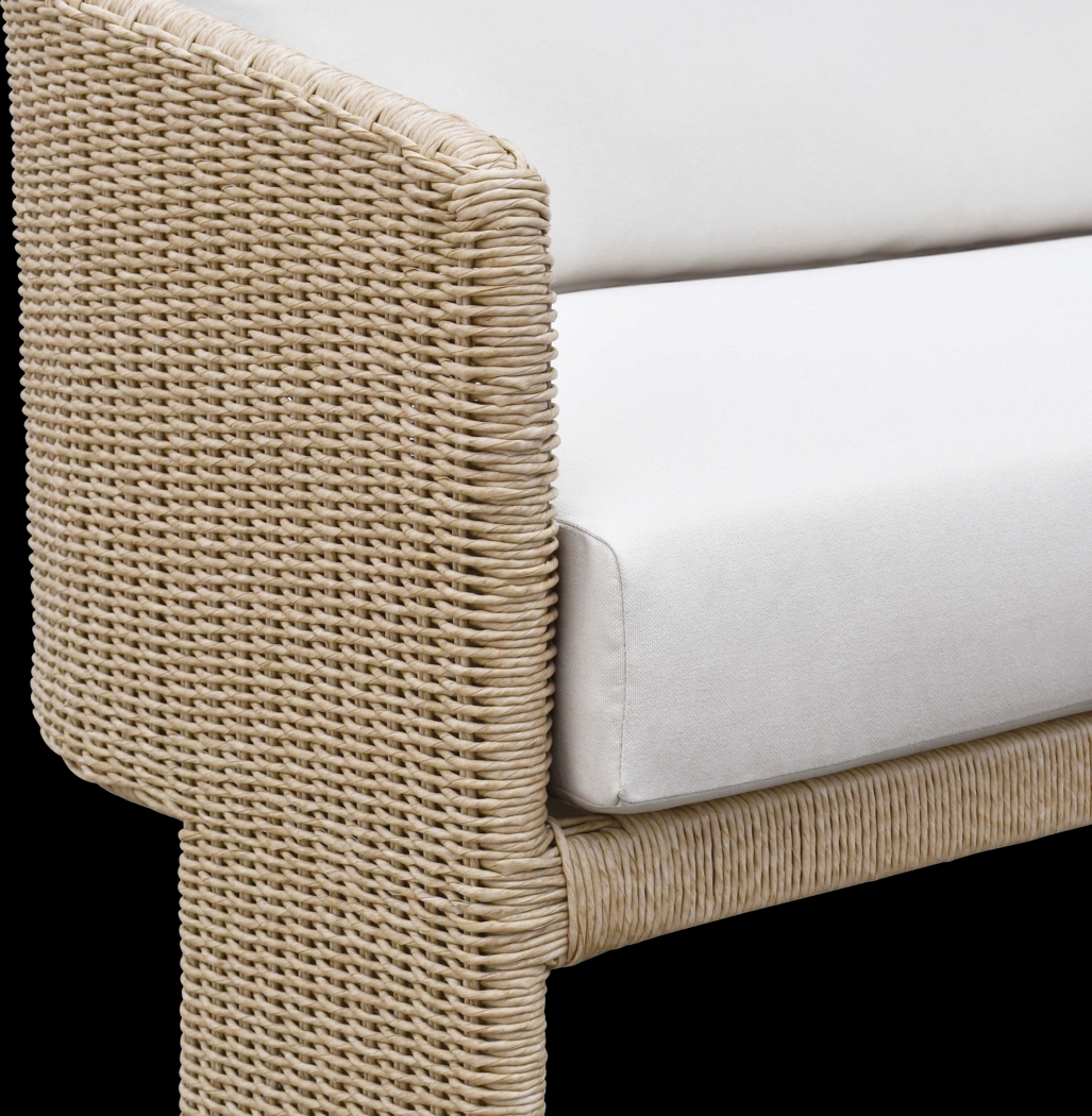 Outdoor Bresnahan Cream Sofa - Thumbnail - Image 6