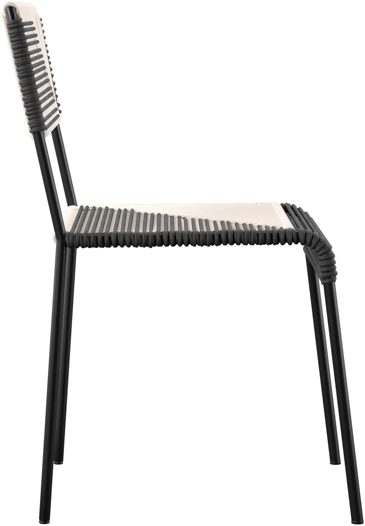 Outdoor Briarbend Black Chair Set of 2 - Thumbnail - Image 4
