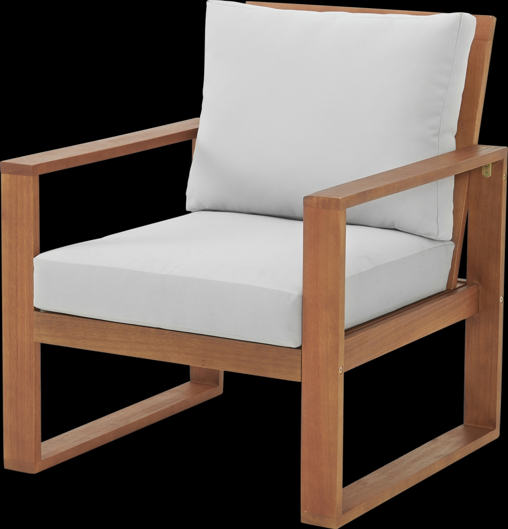 Outdoor Buckboard II Brown Chair - Thumbnail - Image 1