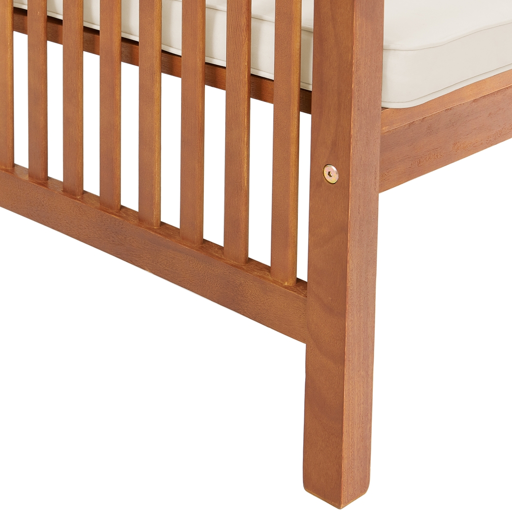 Outdoor Bufflehead Brown Bench - Thumbnail - Image 6