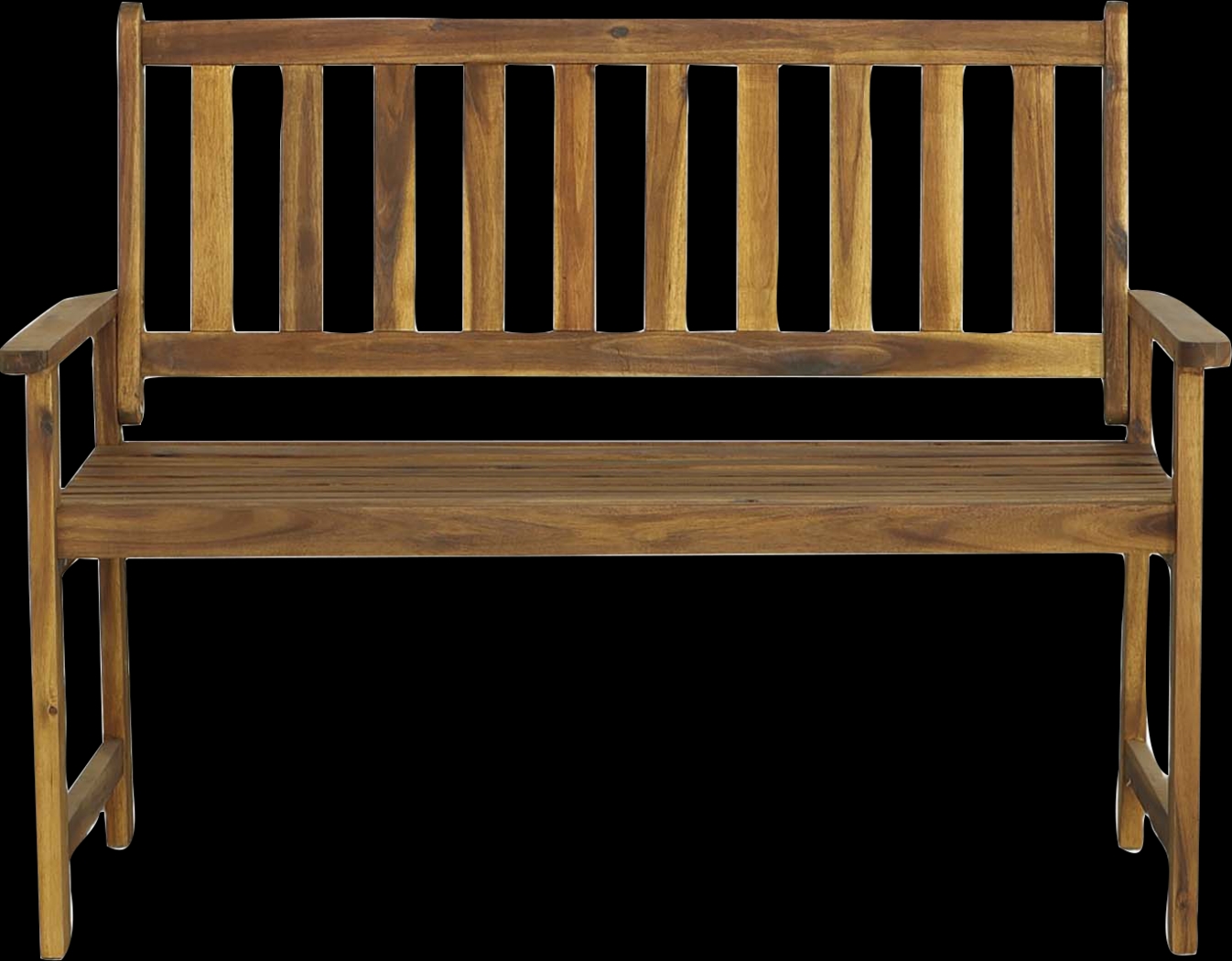 Outdoor Burgee Brown Dining Bench - Thumbnail - Image 2