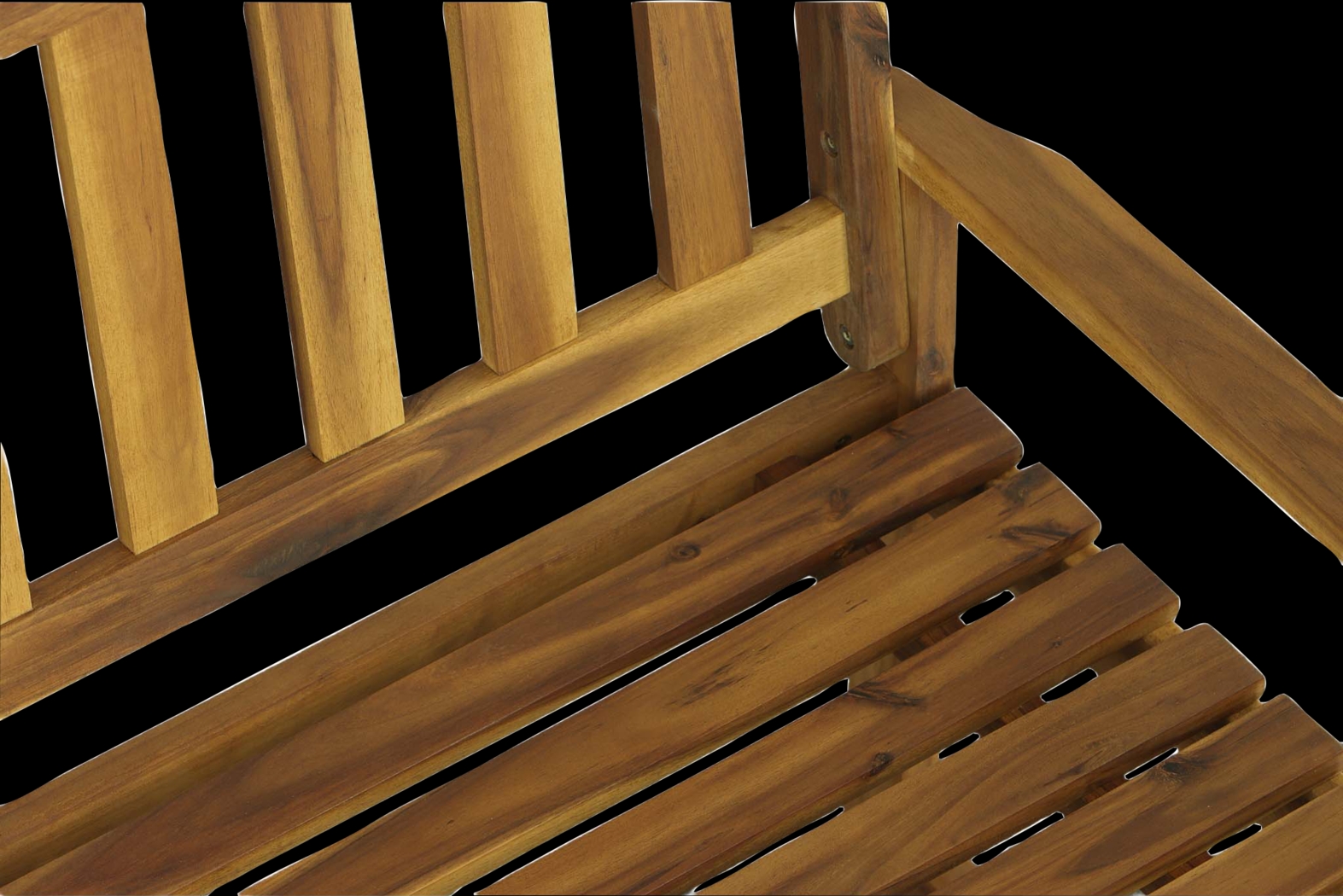 Outdoor Burgee Brown Dining Bench - Thumbnail - Image 3