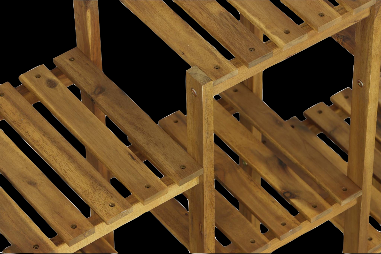 Outdoor Burgee Brown Multi-Tiered Planter - Thumbnail - Image 3