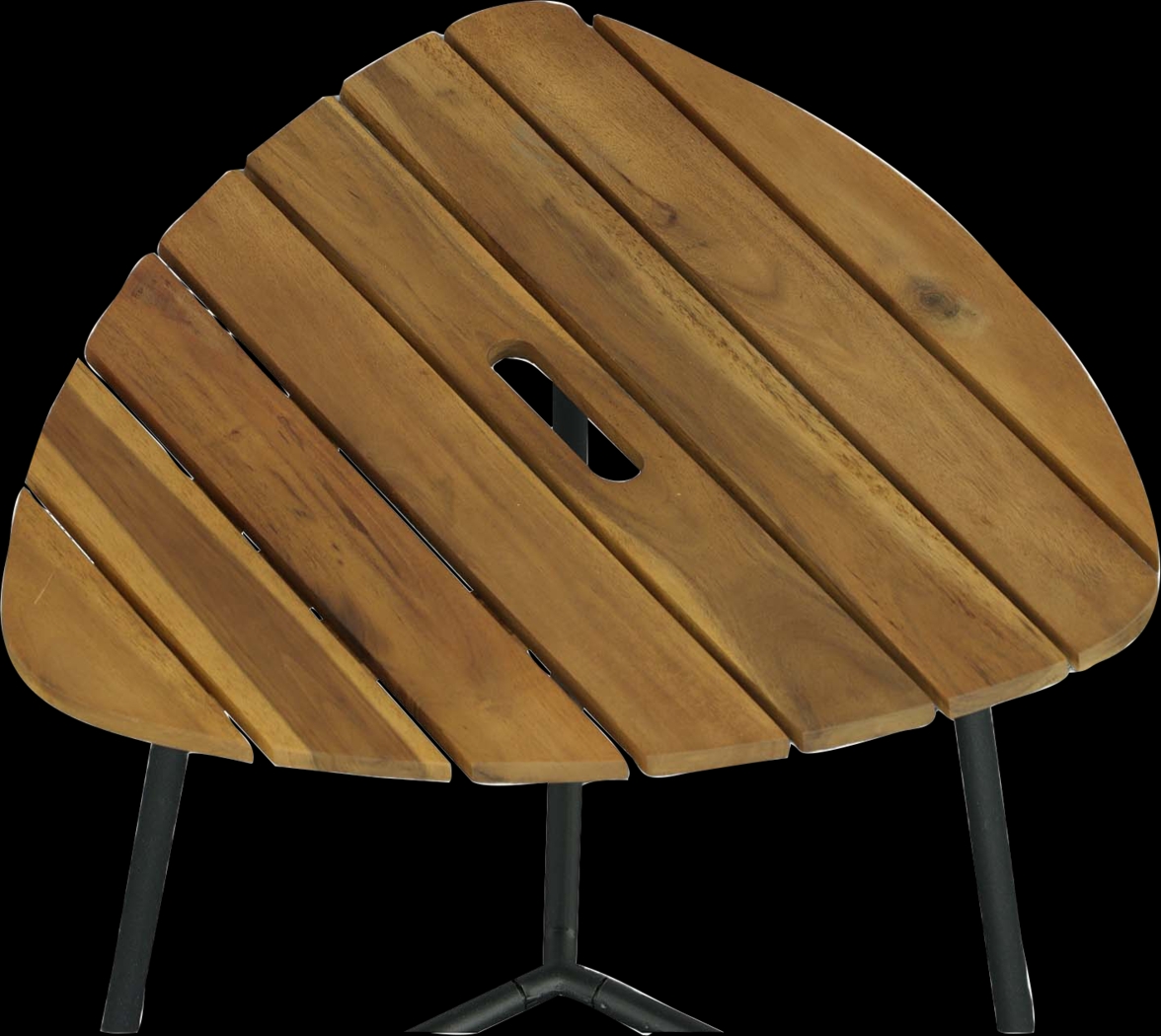 Outdoor Burgee Brown Small End Table - Thumbnail - Image 2