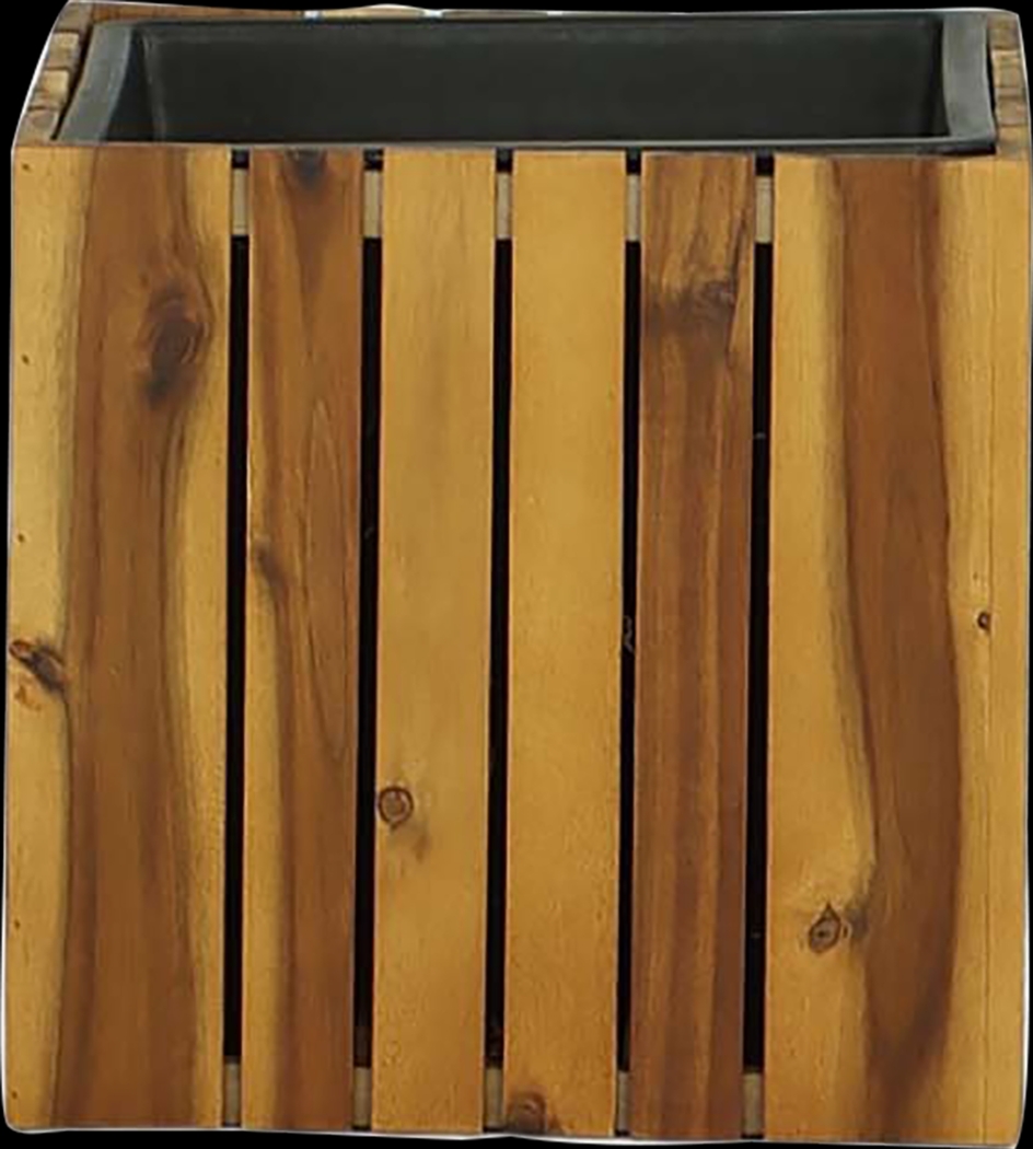 Outdoor Burgee Brown Square Planter - Thumbnail - Image 5