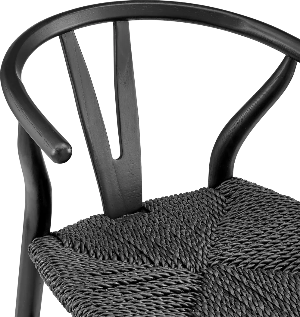 Outdoor Byrnwood Black Barstool - Thumbnail - Image 7