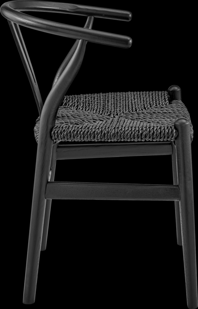 Outdoor Byrnwood Black Dining Chair - Thumbnail - Image 4
