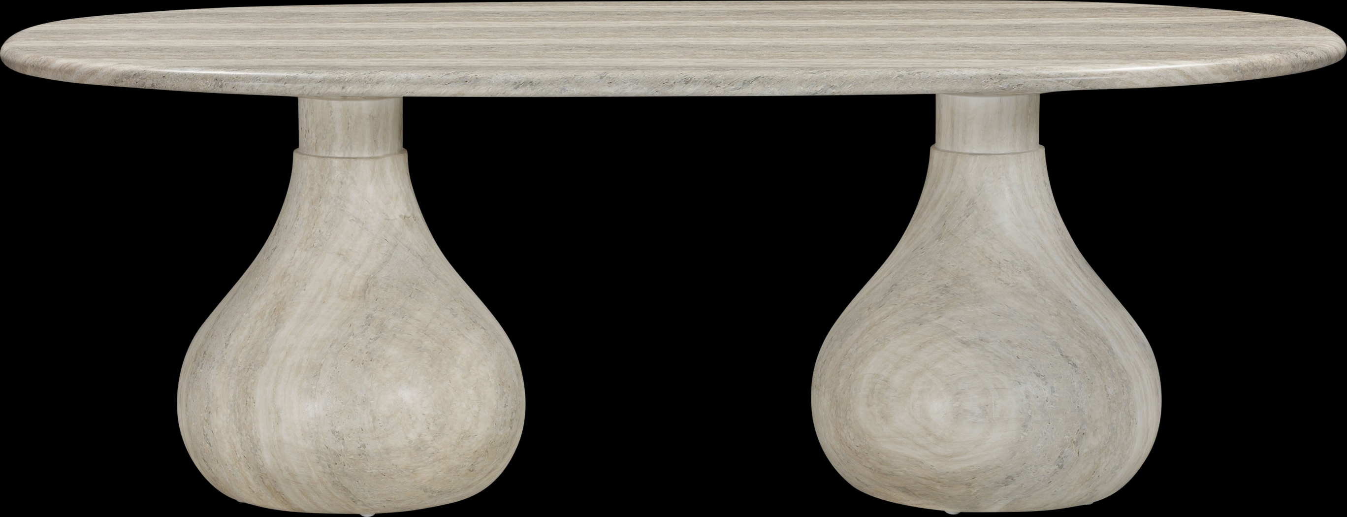 Outdoor Causeyside Natural Dining Table - Thumbnail - Image 3