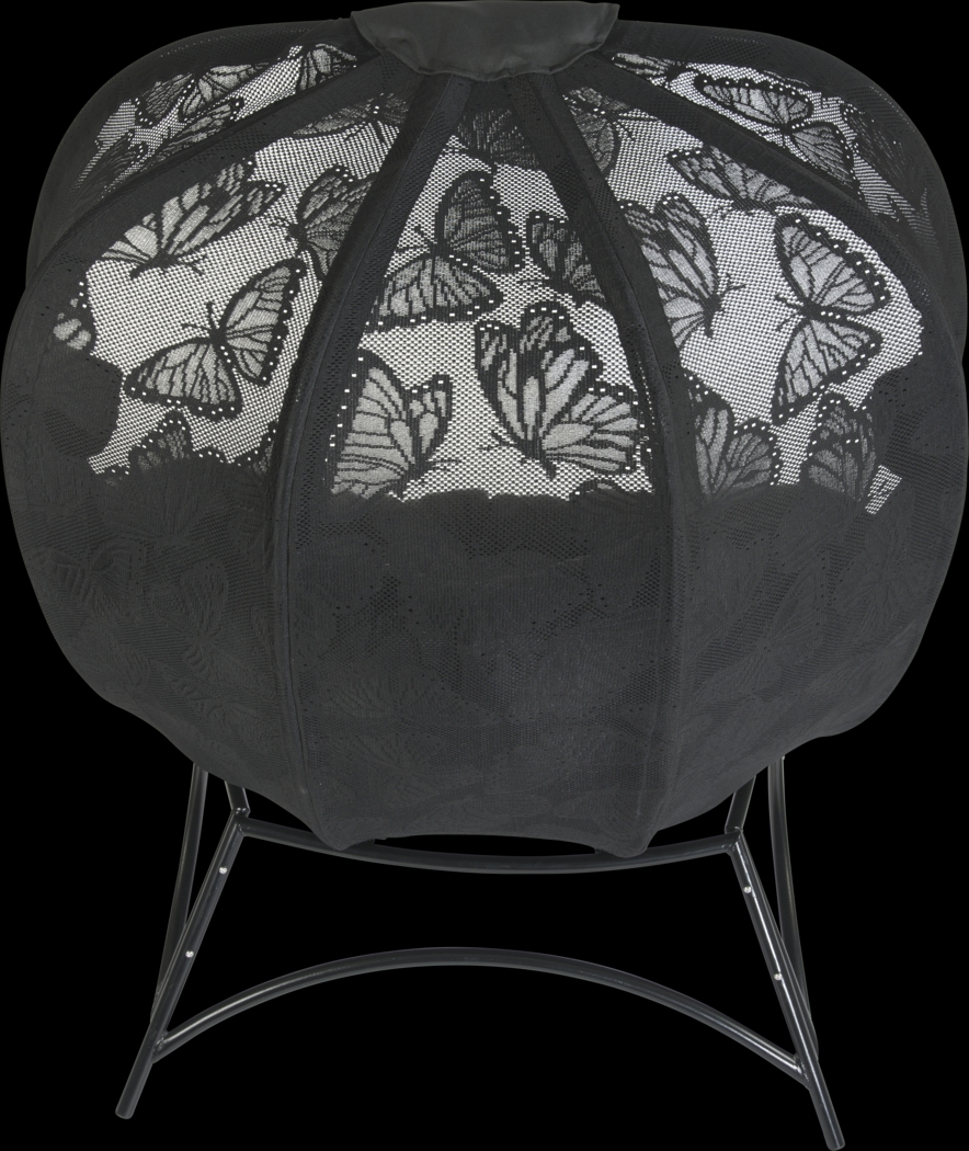 Outdoor Cermakes Black Loveseat - Thumbnail - Image 4