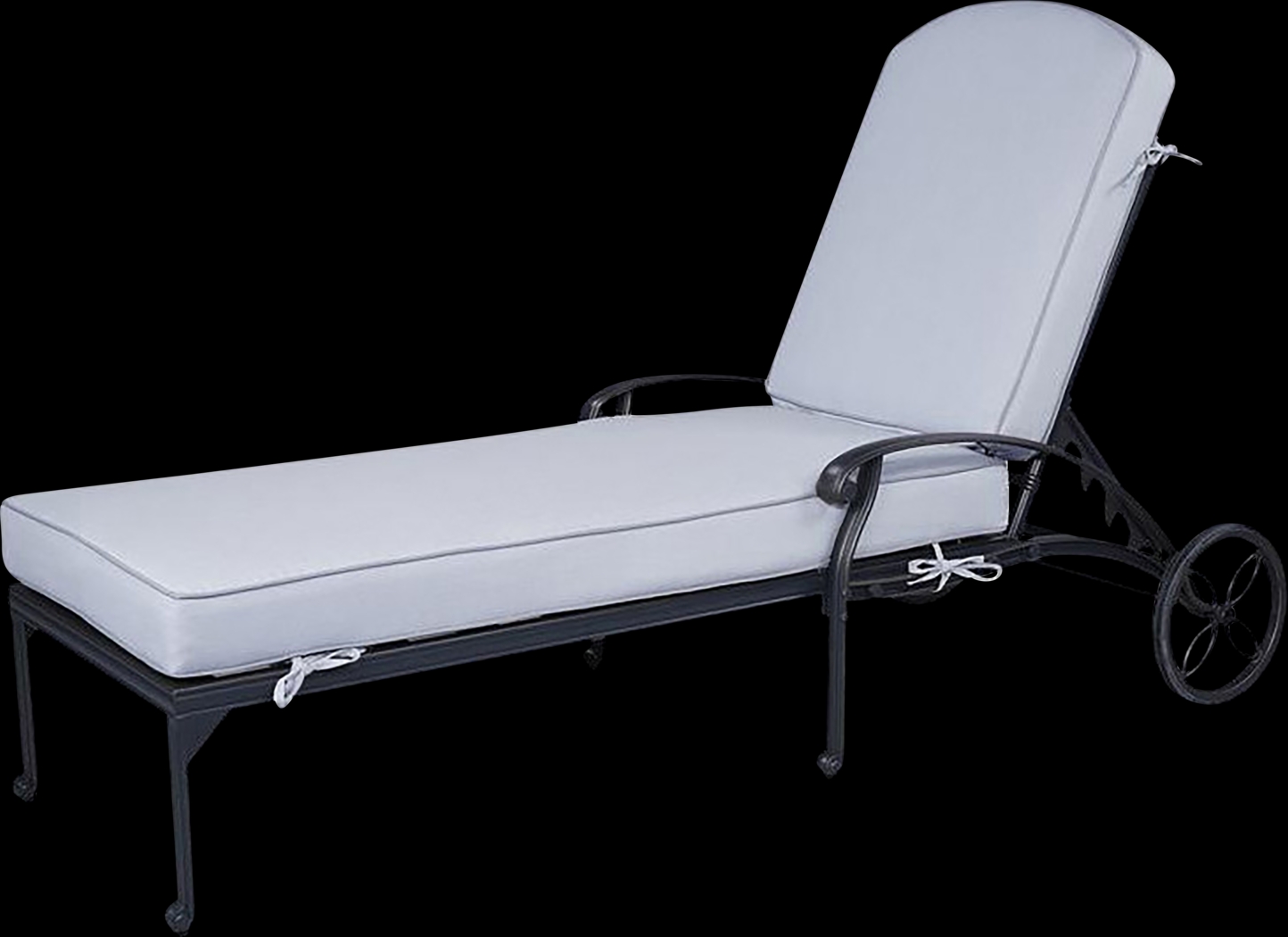 Outdoor Chablis Gray Lounger - Thumbnail - Image 1