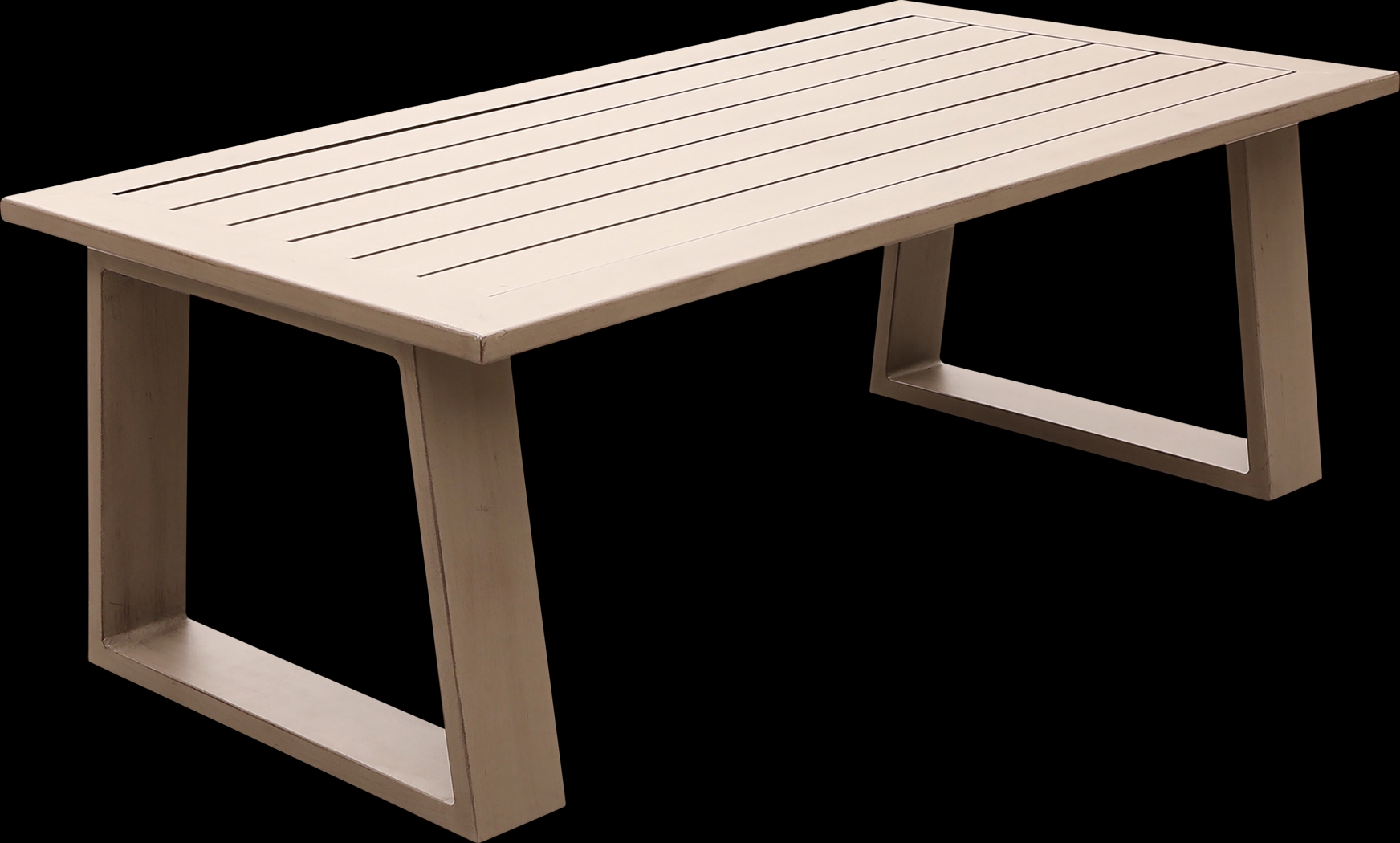 Outdoor Clothilde Brown Cocktail Table - Thumbnail - Image 1