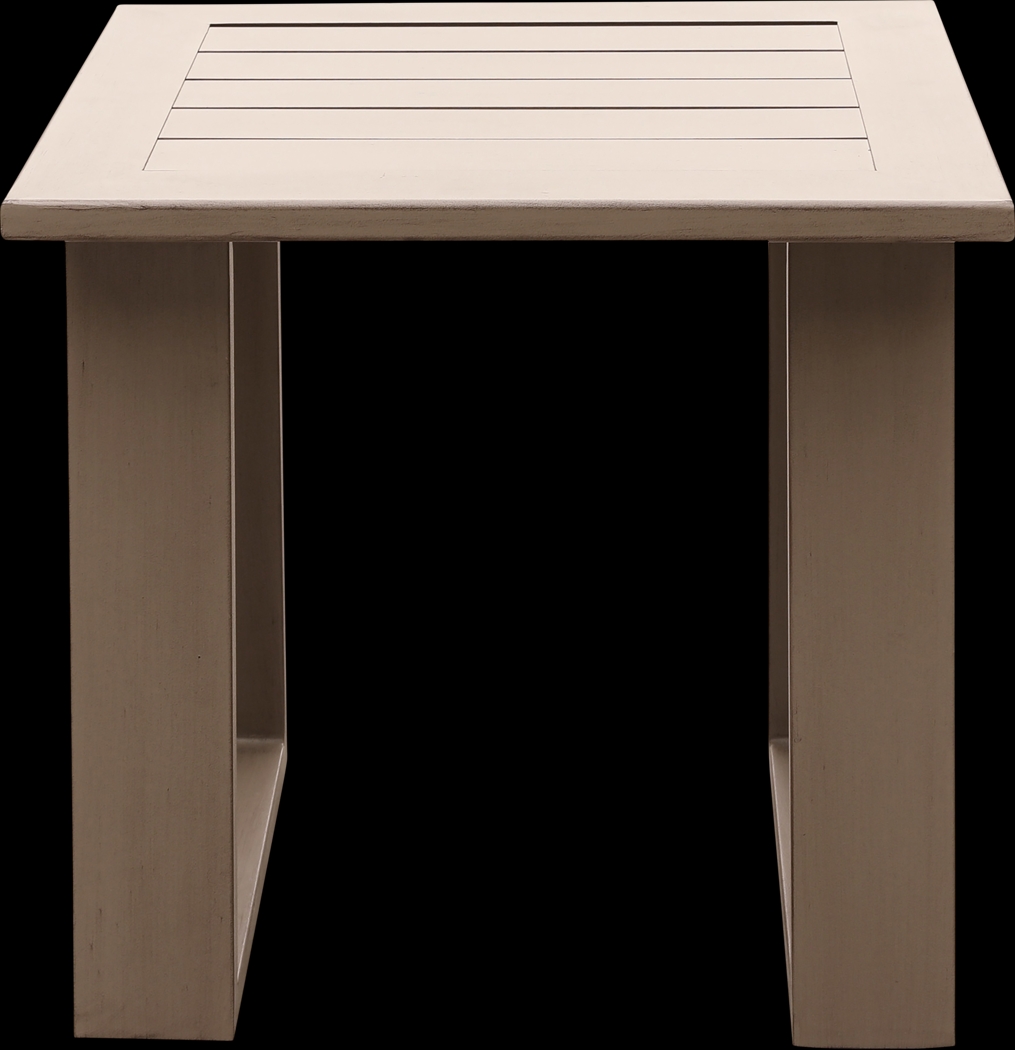 Outdoor Clothilde Brown End Table - Thumbnail - Image 2