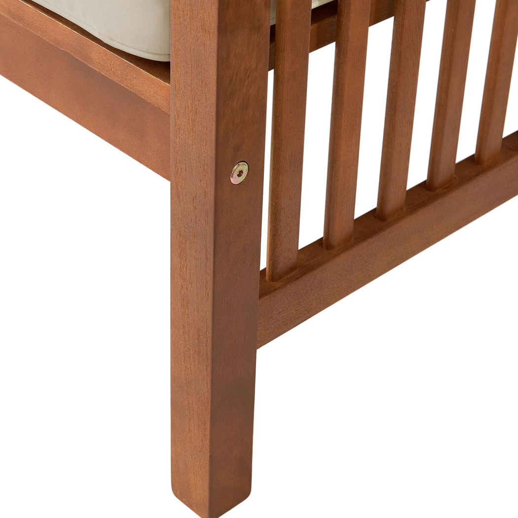 Outdoor Coanita Brown 4pc Seating Set - Thumbnail - Image 9