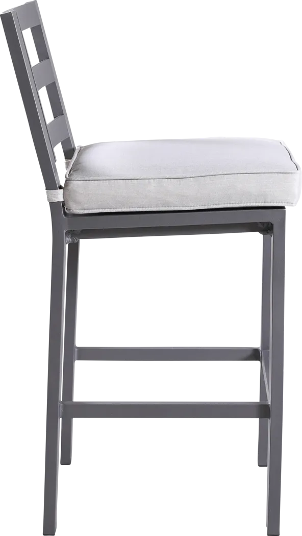 Outdoor Coligny Gray Barstool, Set of 2 - Thumbnail - Image 3