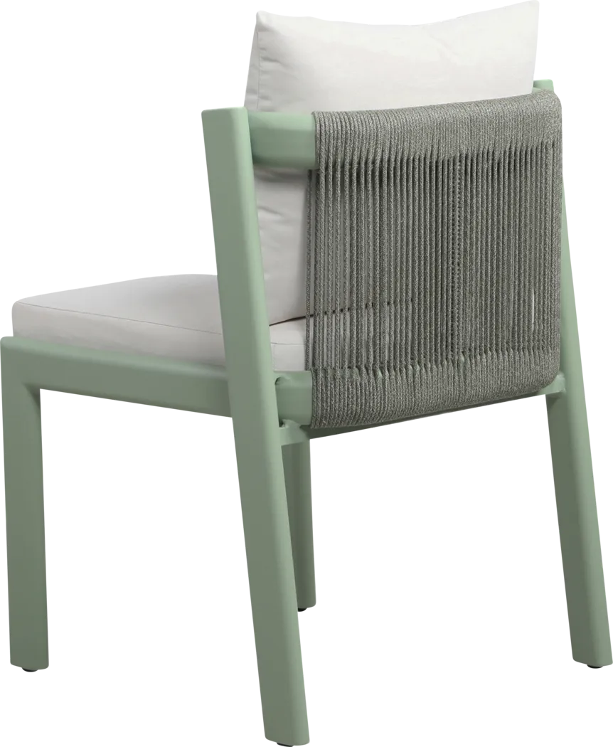Outdoor Dansington Cream Side Chair - Thumbnail - Image 4