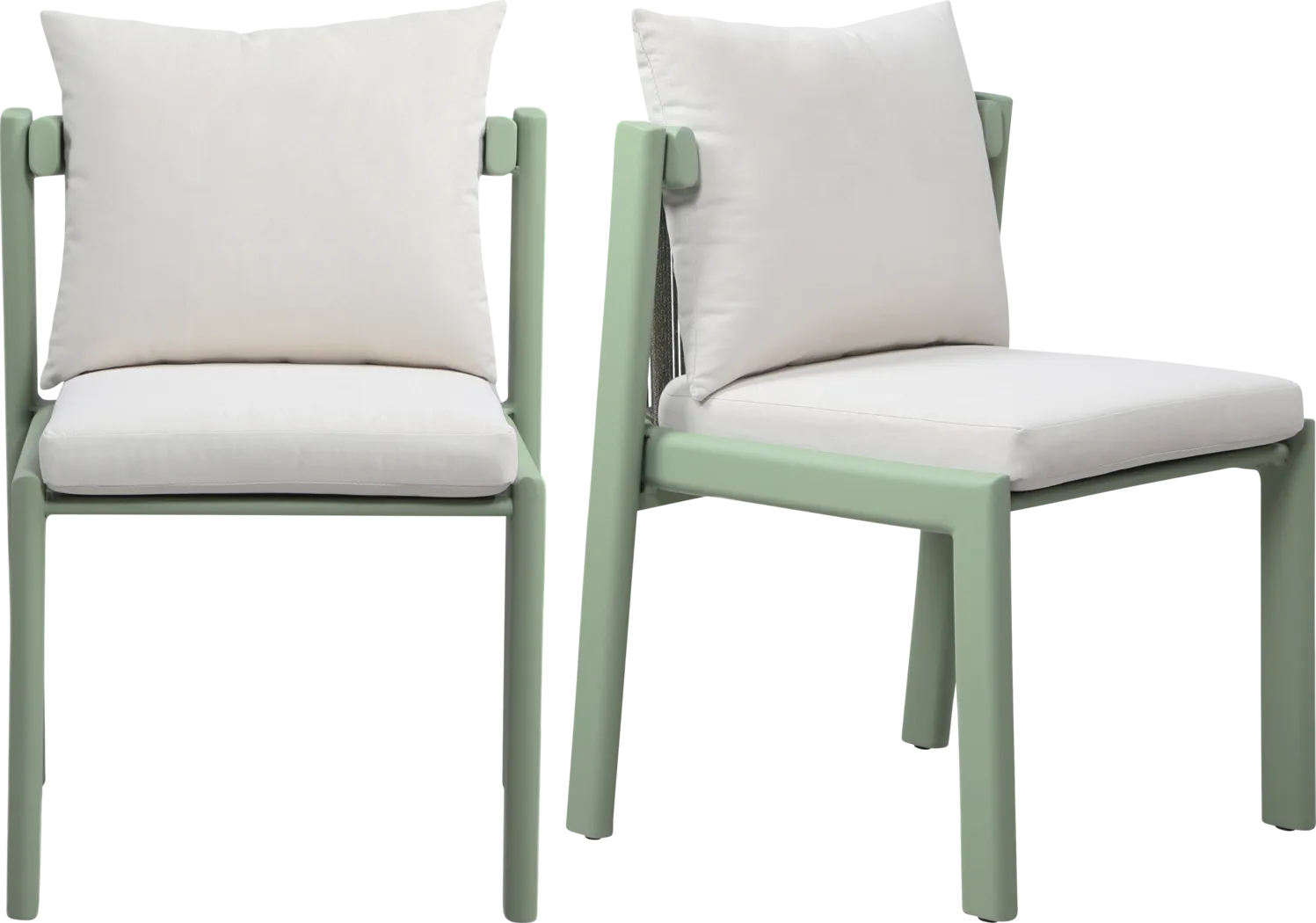Outdoor Dansington Cream Side Chair - Thumbnail - Image 1