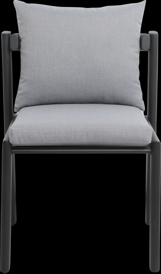 Outdoor Dansington Gray Side Chair - Thumbnail - Image 3