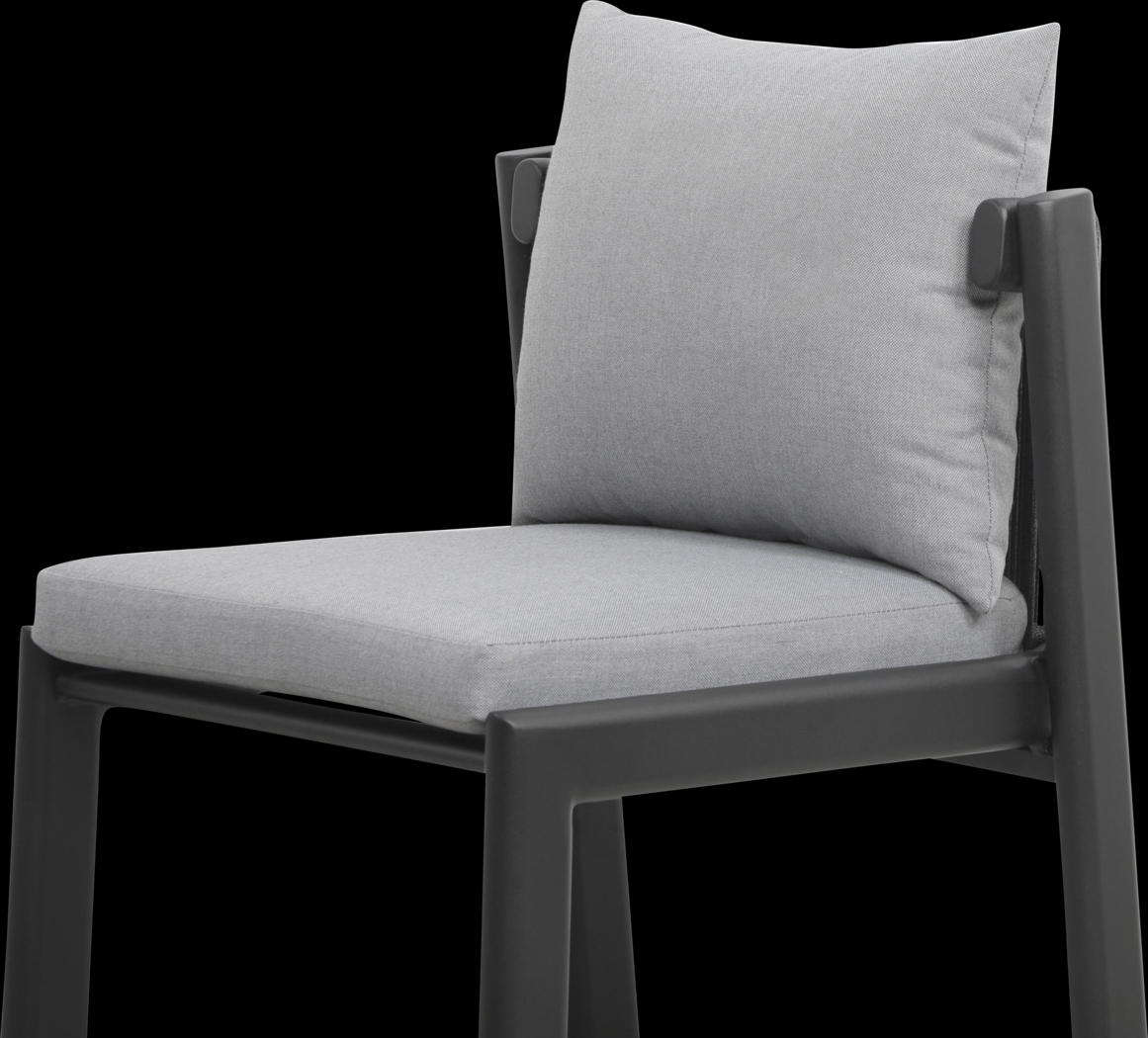 Outdoor Dansington Gray Side Chair - Thumbnail - Image 6