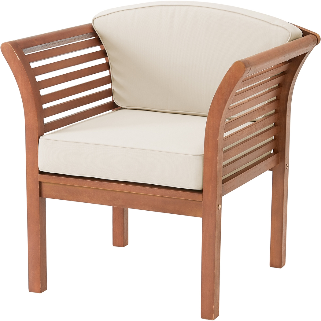 Outdoor Desilva Brown 3pc Seating Set - Thumbnail - Image 4