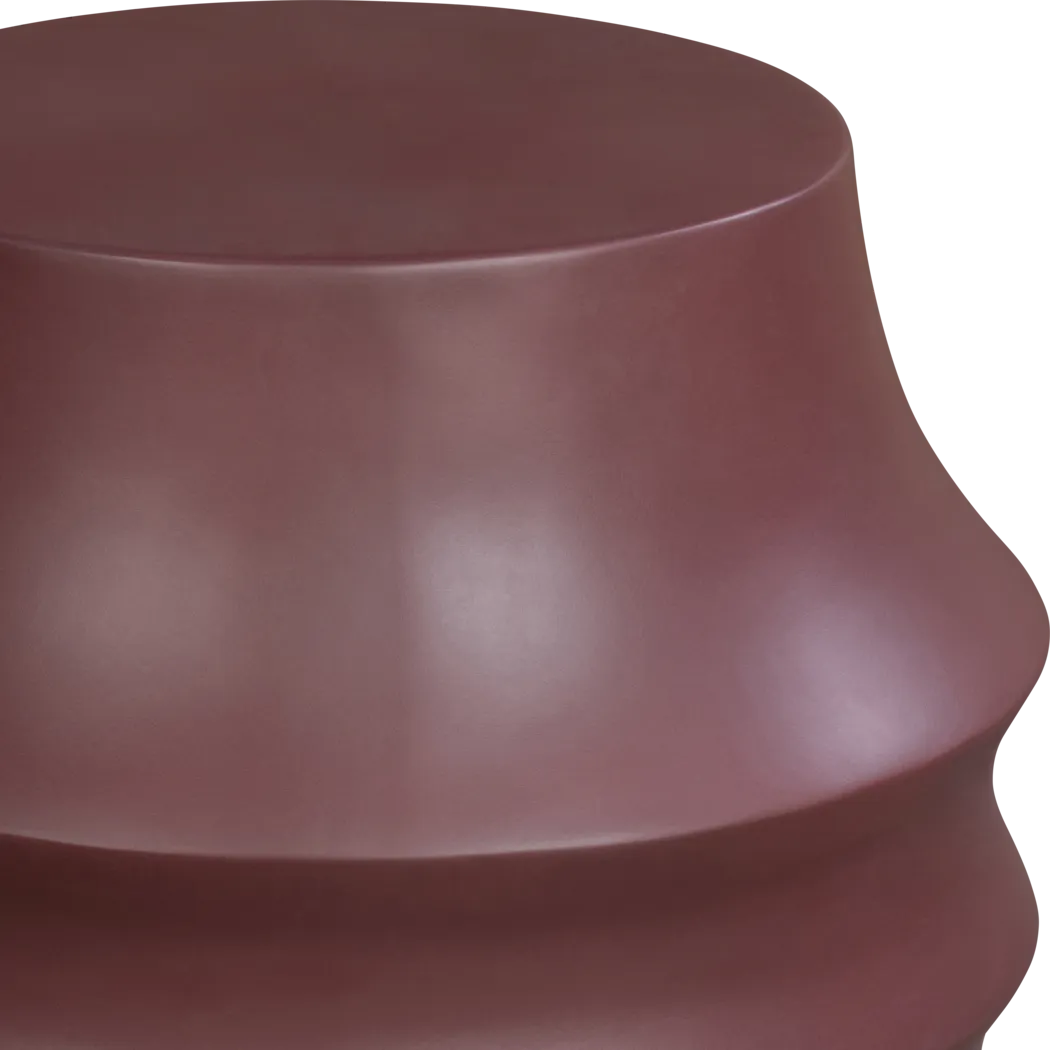 Outdoor Deyor Red Accent Table - Thumbnail - Image 6