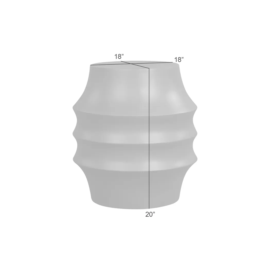 Outdoor Deyor Red Accent Table - Thumbnail - Image 7