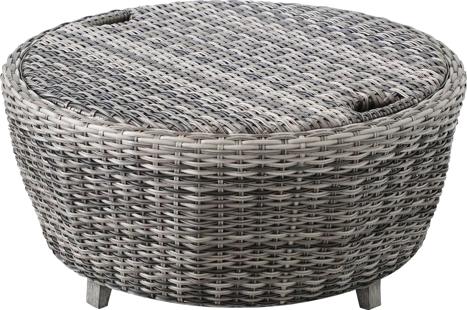 Outdoor Dorielle Brown Cocktail Table - Thumbnail - Image 1