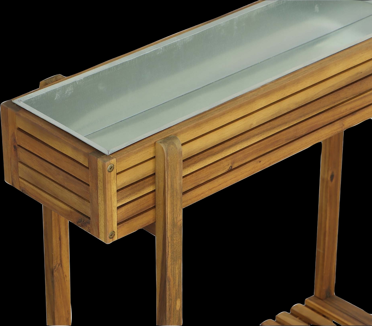 Outdoor Dosinia Brown Planter - Thumbnail - Image 2