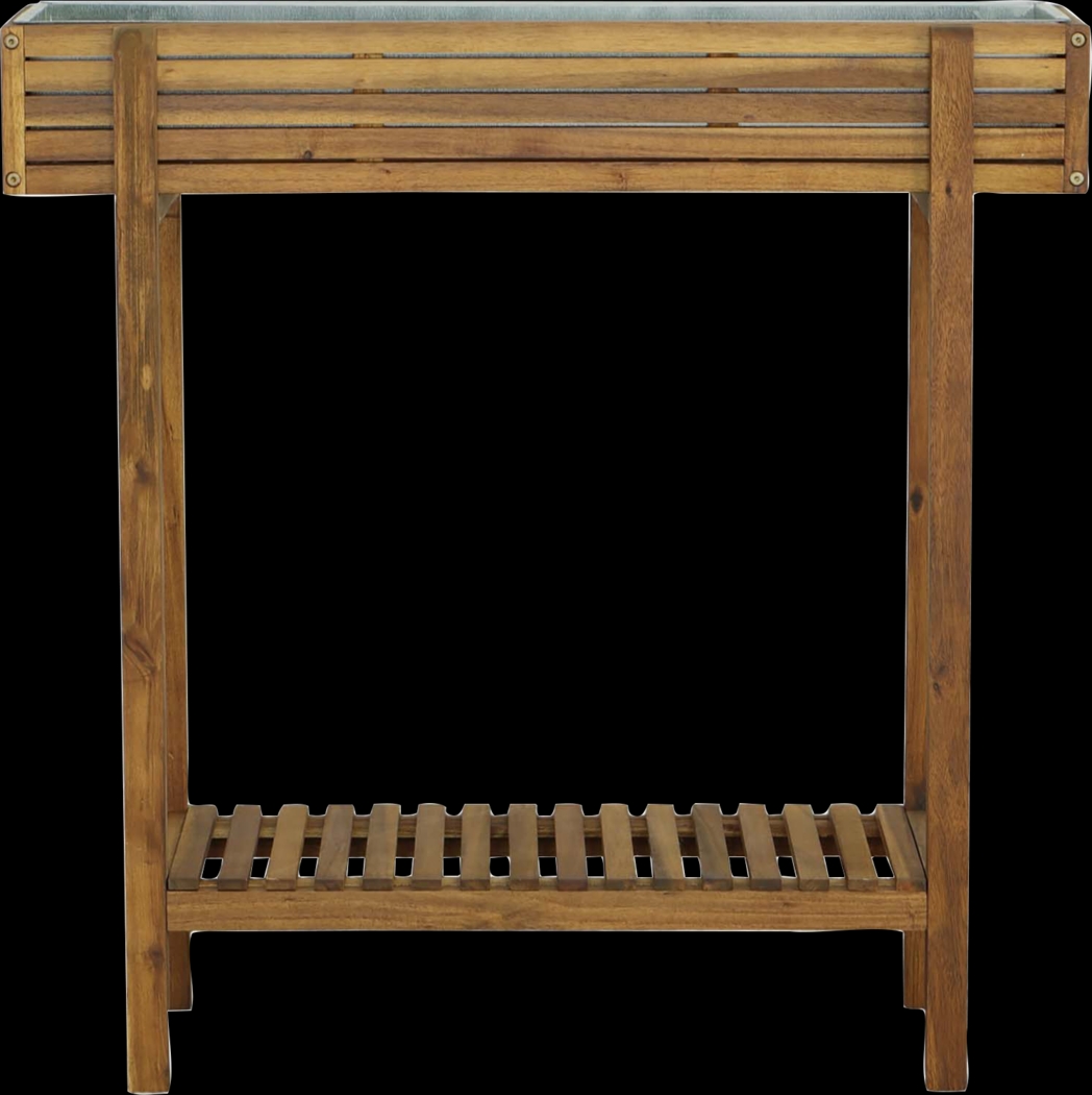 Outdoor Dosinia Brown Planter - Thumbnail - Image 3