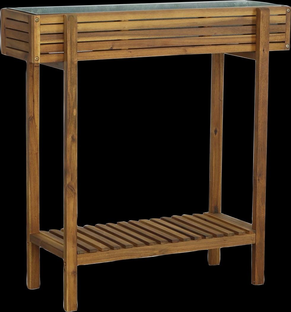 Outdoor Dosinia Brown Planter - Thumbnail - Image 1