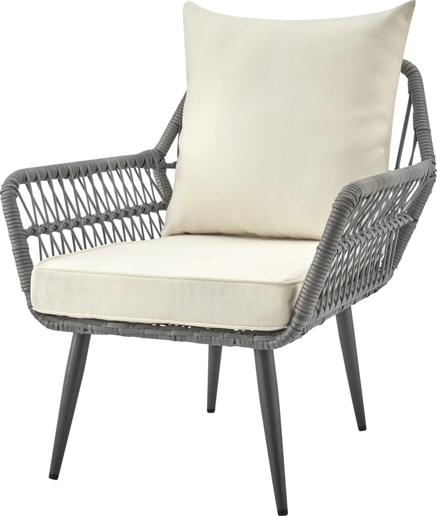 Outdoor Duffieldy Cream 4 Pc Conversation Set - Thumbnail - Image 12