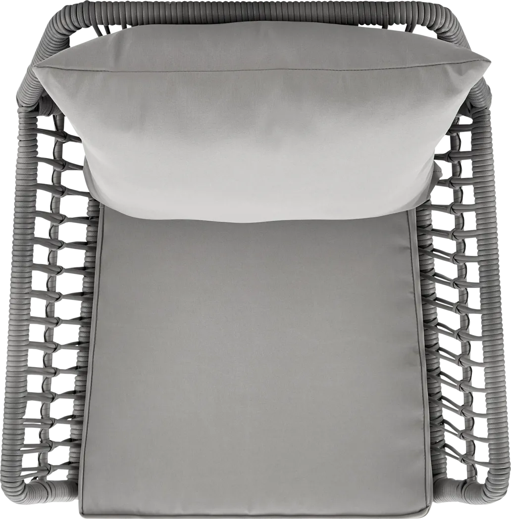 Outdoor Duffieldy Gray 4 Pc Conversation Set - Thumbnail - Image 12