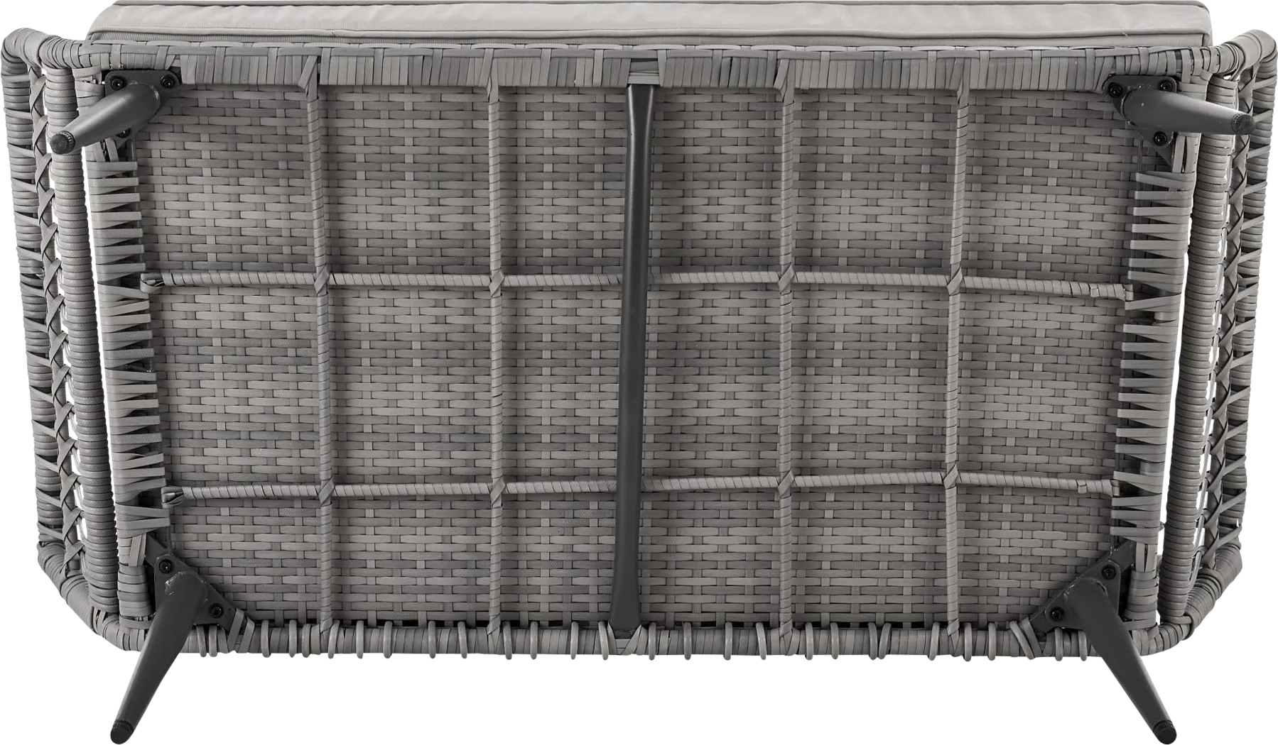 Outdoor Duffieldy Gray 4 Pc Conversation Set - Thumbnail - Image 10