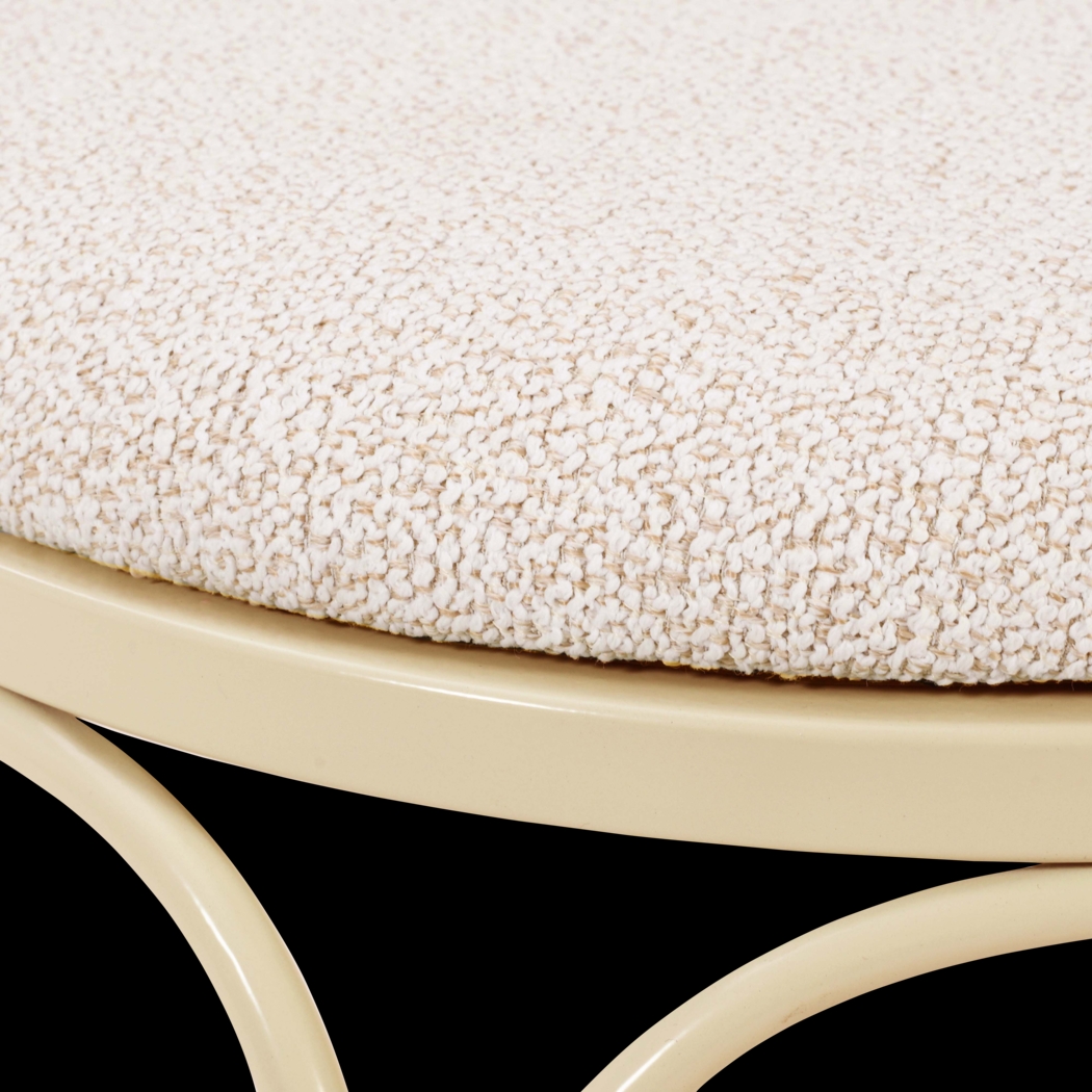 Outdoor Dynamoy Cream Dining Chair - Thumbnail - Image 6