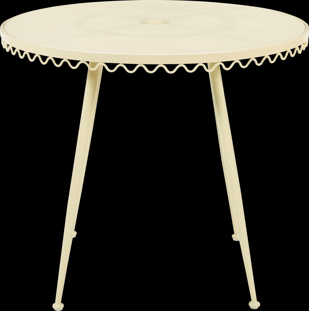 Outdoor Dynamoy Cream Dining Table - Thumbnail - Image 2