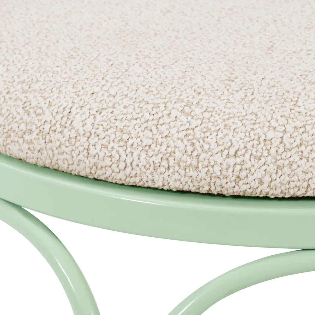 Outdoor Dynamoy Mint Green Side Chair - Thumbnail - Image 6