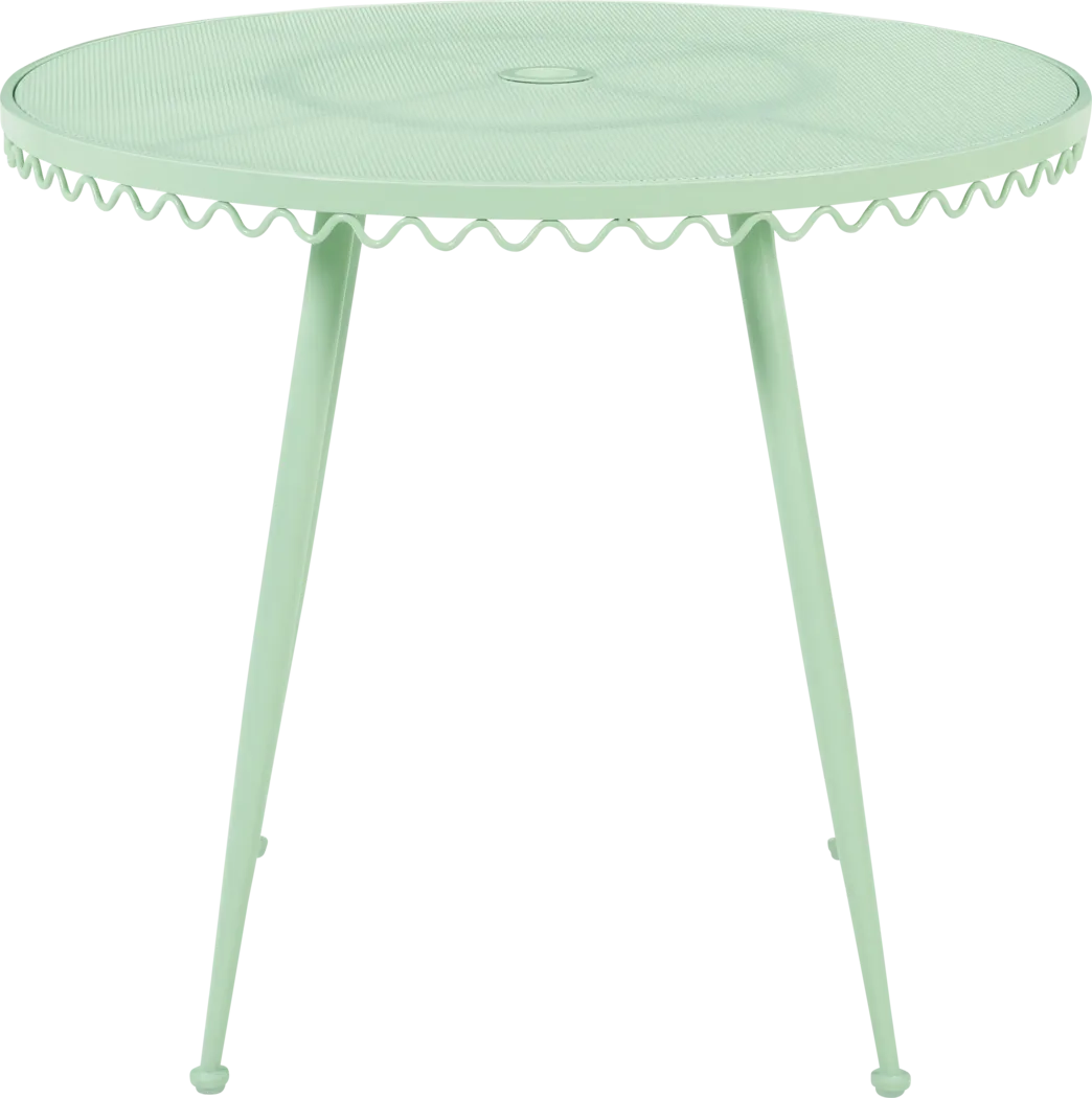 Outdoor Dynamoy Mint Green Dining Table - Thumbnail - Image 2