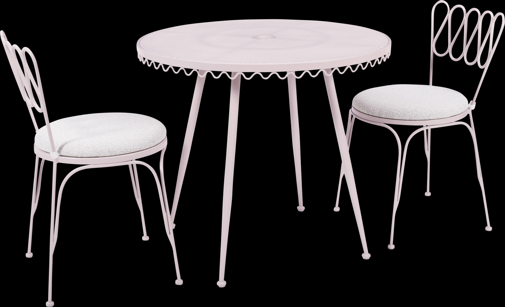 Outdoor Dynamoy Pink Dining Table - Thumbnail - Image 5