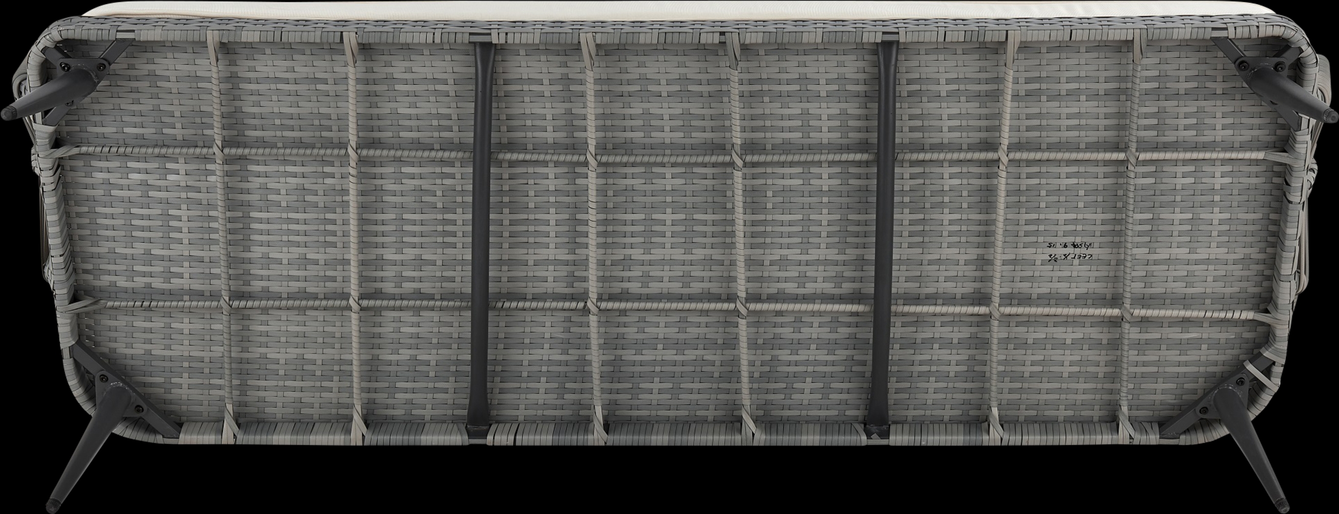 Outdoor Eashley Cream 4 Pc Conversation Set - Thumbnail - Image 11