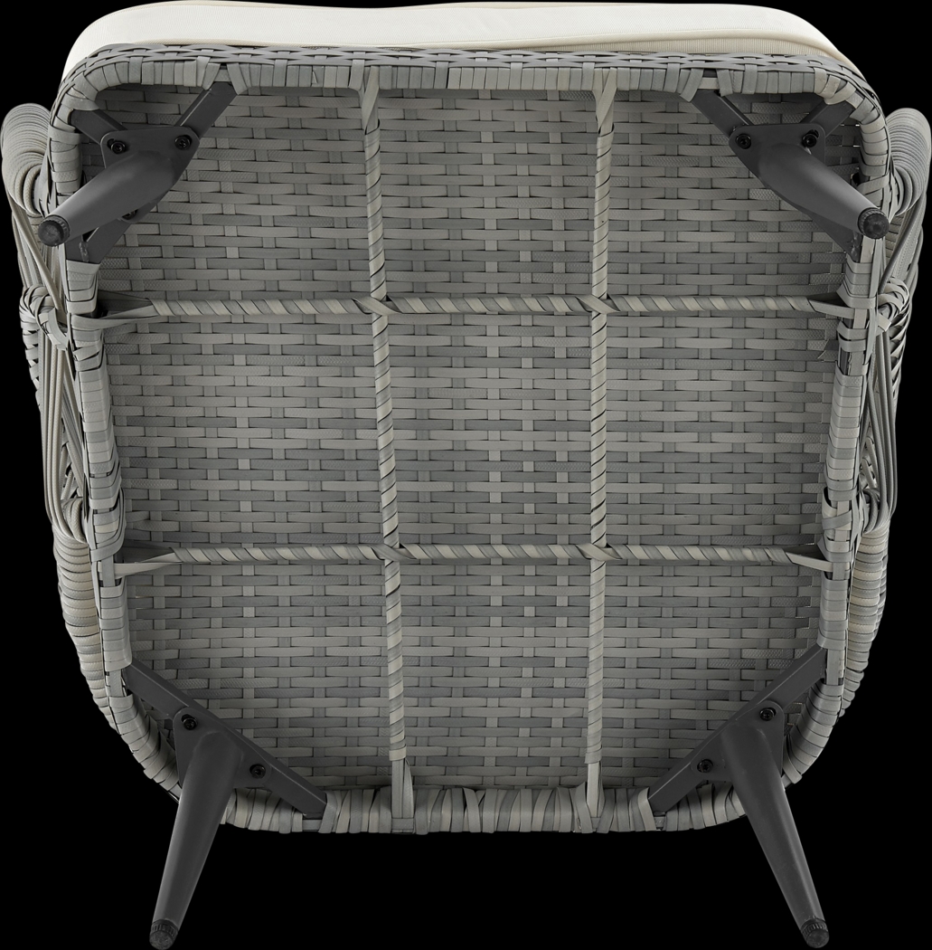 Outdoor Eashley Cream 4 Pc Conversation Set - Thumbnail - Image 16